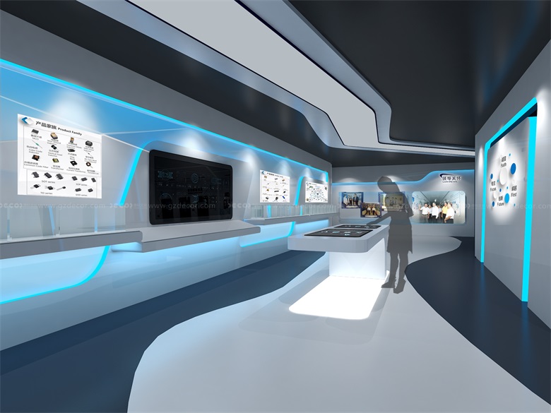 半导体企业展厅