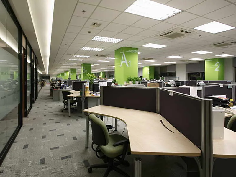 广州办公室装修公司哪家好？首选金沙9001以诚为本