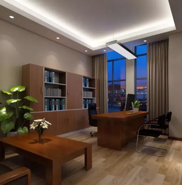 BOSS办公室装修，秒懂4点！  