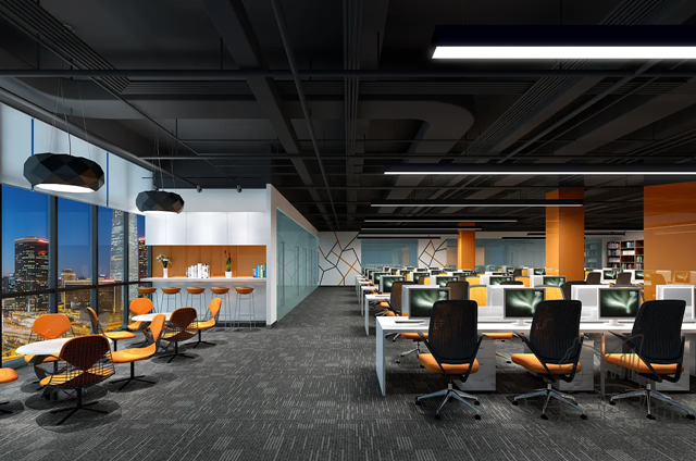 公共休闲区在办公室设计体系中发挥的作用
