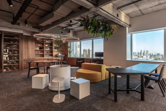 广州金沙9001以诚为本装修公司实用型办公室设计装修方案