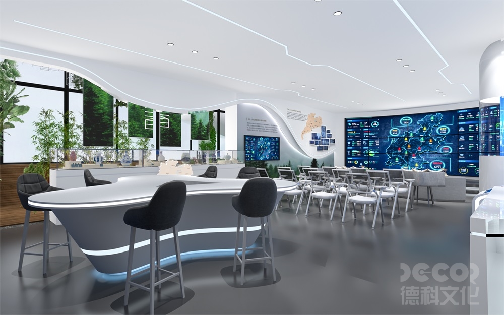 企业展厅设计：展示体企业在教育和科普领域的推广和支持半导