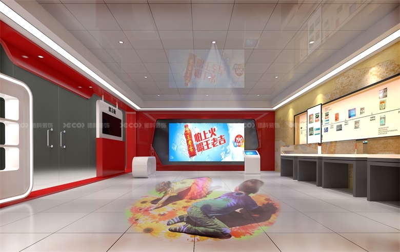 在企业展厅设计中如何合理运用展示设备和交互界面？