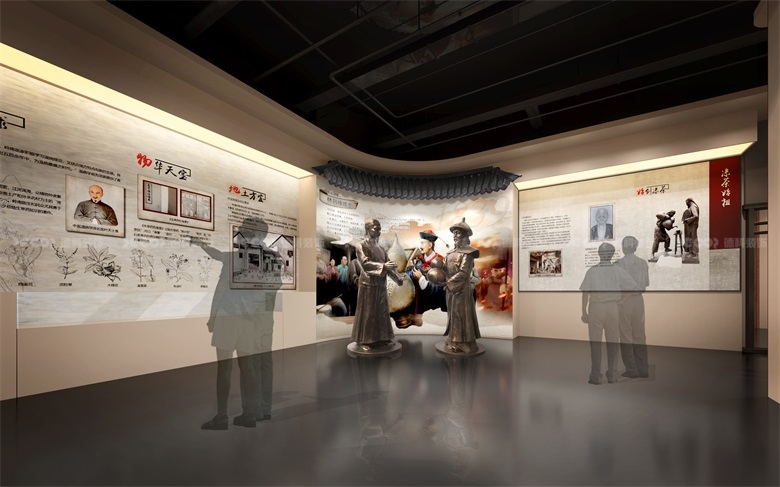 如何利用企业馆设计来提升观众对企业产品的体验和理解？