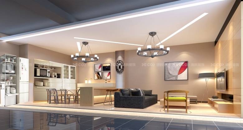 现代简约企业展厅设计是否需要过多的装饰？