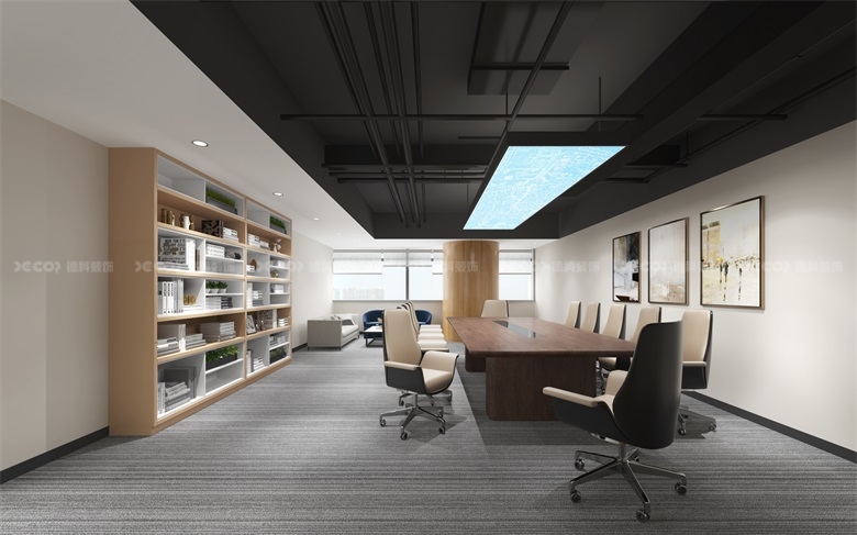 传统企业办公室装修公司决策链通常涉及哪些部门？