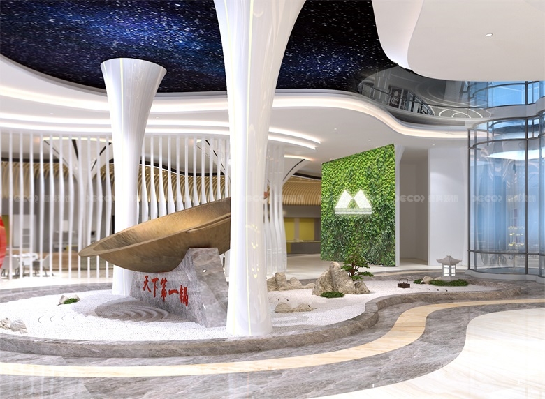 企业展馆设计中如何体现企业的核心价值？