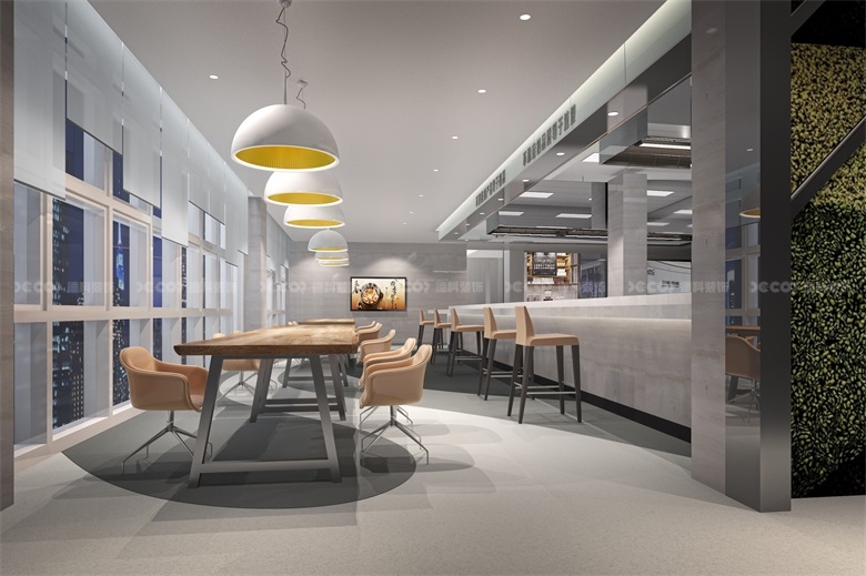 智能办公室装修公司如何设计智能化的茶水间