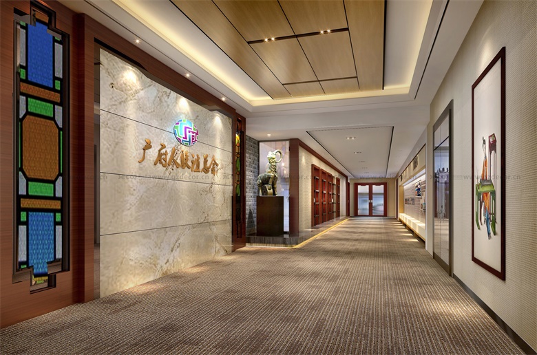 办公室装修效果图中如何展示无障碍设计细节？