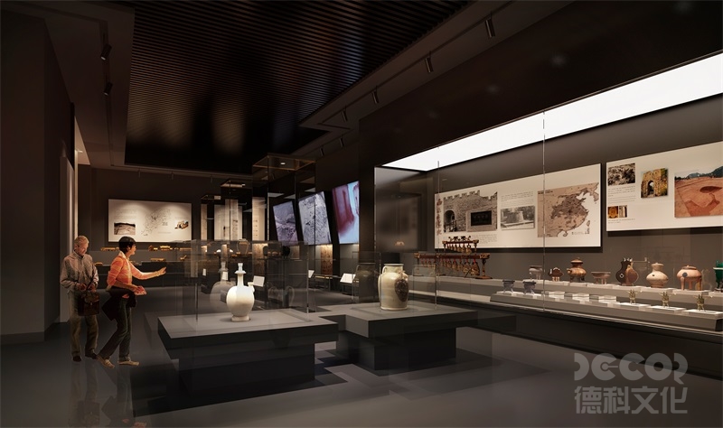 固定式企业展馆装修如何选择展馆的装饰艺术品？